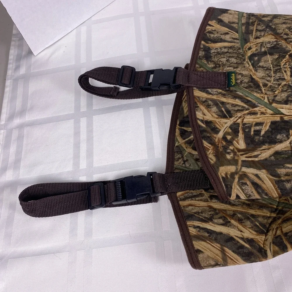 Cabela's Neoprene Camo‎ Hip Waders Men's Sz 8. Thinsulate